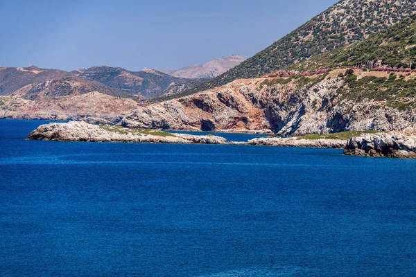 Schönes Griechisches Dorf Bali Mit Herrlichen Stränden Und Aussicht Auf — Stockfoto