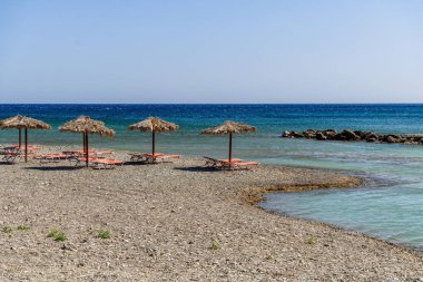 Georgioupolis kasaba ve güzel lanscapes Crete, Yunanistan .