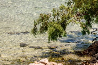 Georgioupolis kasaba ve güzel lanscapes Crete, Yunanistan .