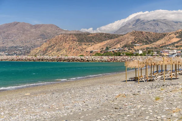 Beautiful Cretan Beach Chania Region Crete Island Greece — Stock Photo, Image