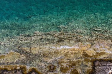 Yunanistan'ın Girit adasının Elounda körfezinde Spinalonga adası