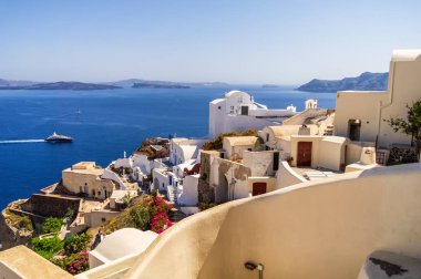 6.26.2013 - Santorini adasının mimarisi, Kiklad adası, Yunanistan