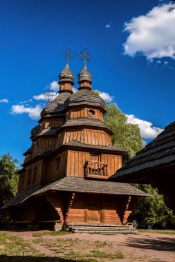 Kiev şehrinde Mamayeva Sloboda müzesi, Ukrayna