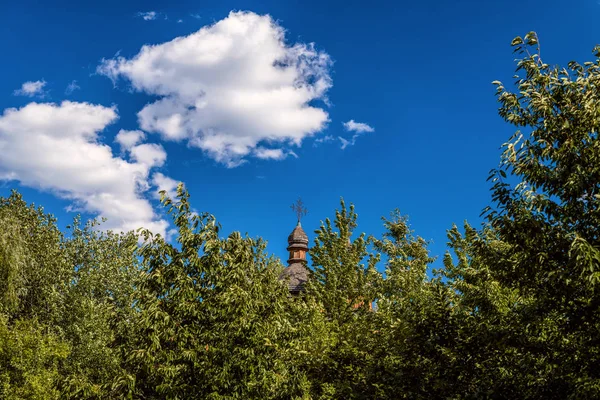 Museu Mamayeva Sloboda na cidade de Kiev, Ucrânia — Fotografia de Stock