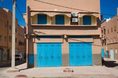 Fas şehir: Tiznit, Morocco 2017 sokaklarında