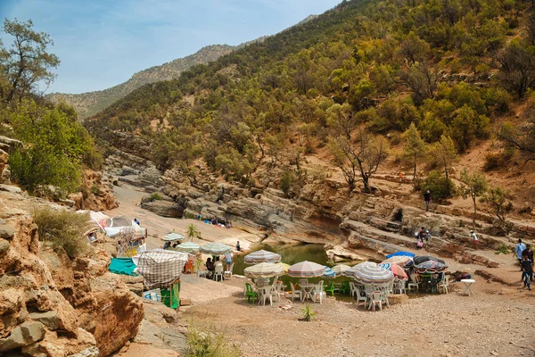 Рай долини, Марокко - Сер 2017 року. Оазис рай долини в горах Агадир в Марокко. — стокове фото
