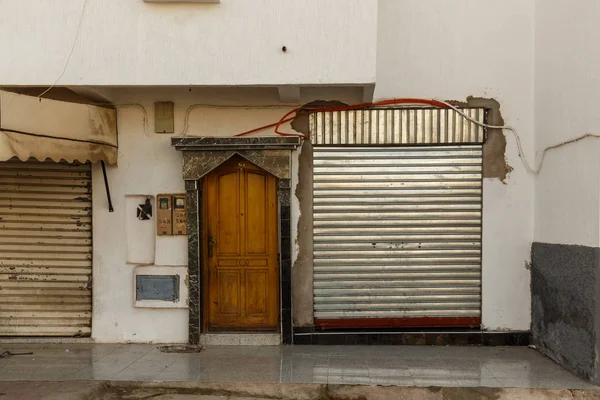 Agadir mañanas calle a pie, Marruecos calle foto . —  Fotos de Stock