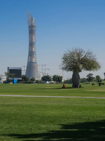 Aspire Parque Doha Qatar — Foto de Stock