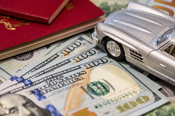100 doları notlar yakın çekim