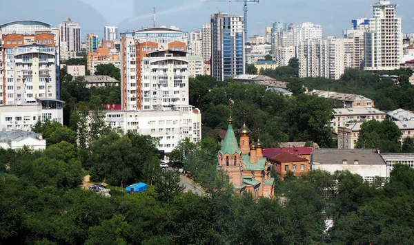 Панорама Хабаровського — стокове фото