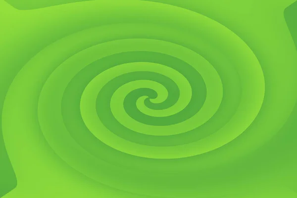 Uno Sfondo Con Spirale Colori Verdi — Foto Stock