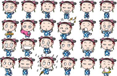 Qing Hanedanı Yasak Şehir hizmetçi