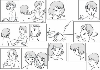 Komik aşk hikayesi breaking up