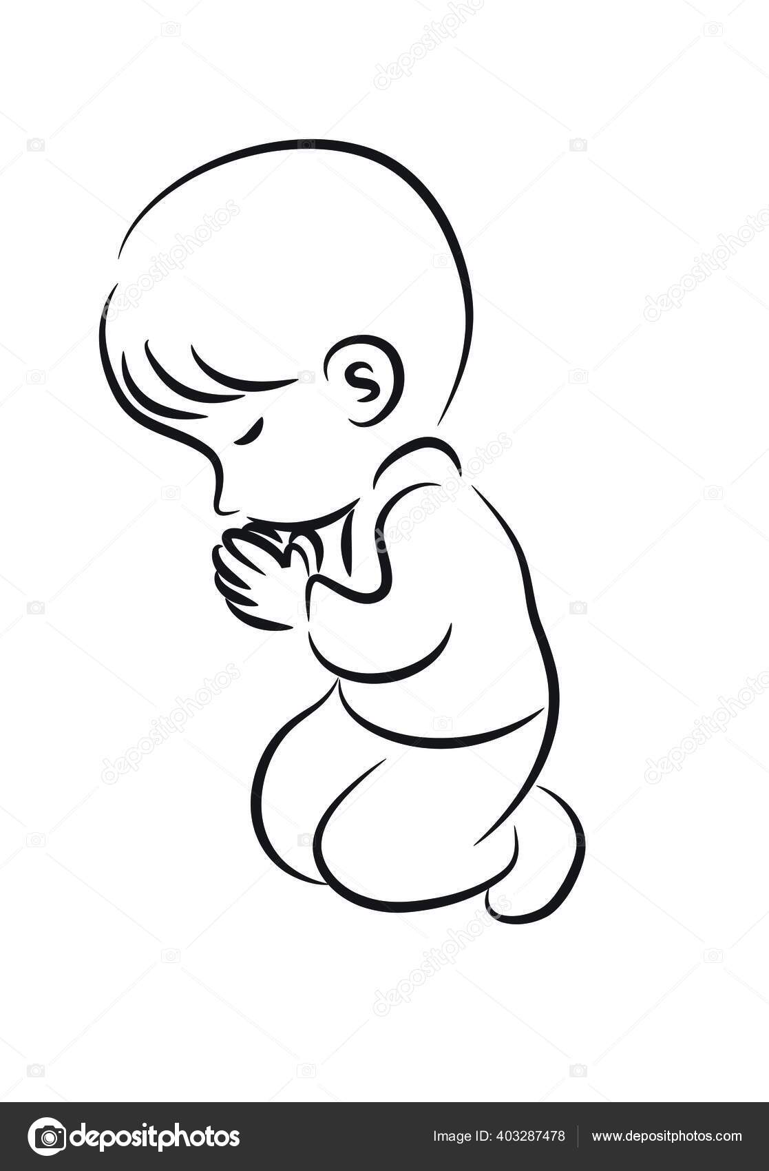 Kids Praying Vector Drawing Cartoon Stock Vector Image by ©wenpei #403287478 Kids Praying Vector Drawing Cartoon Stock Vector Image by ©wenpei #403287478