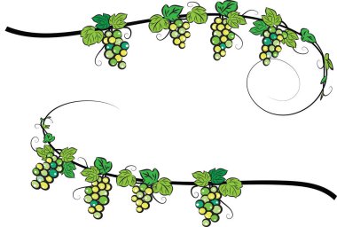 güzel dekoratif çerçeve beyaz arkaplan, vektör, illüstrasyon izole 