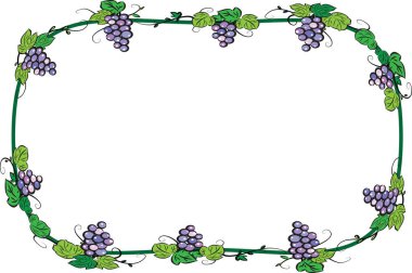 güzel dekoratif çerçeve beyaz arkaplan, vektör, illüstrasyon izole 