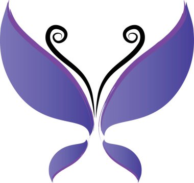 Beyaz arka plan, vektör, illüstrasyon üzerinde izole edilmiş sineğin güzel renkli kelebeğinin vektör çizimi 