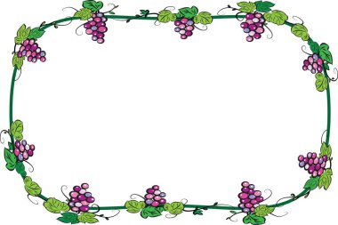 güzel dekoratif çerçeve beyaz arkaplan, vektör, illüstrasyon izole 