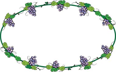 güzel dekoratif çerçeve beyaz arkaplan, vektör, illüstrasyon izole 