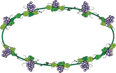 güzel dekoratif çerçeve beyaz arkaplan, vektör, illüstrasyon izole 