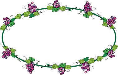 güzel dekoratif çerçeve beyaz arkaplan, vektör, illüstrasyon izole 