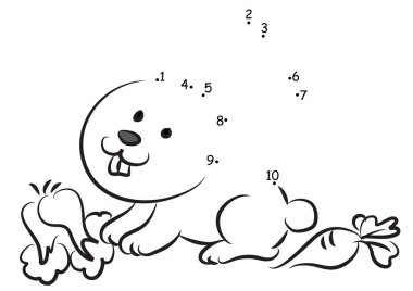 Çocuklar için boyama kitabı. vektör illüstrasyonu.