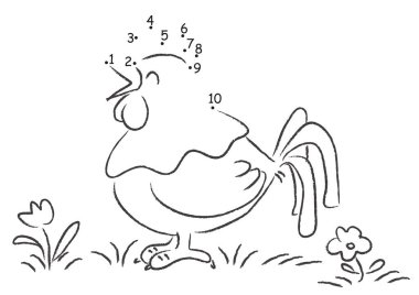 Çocuklar için boyama kitabı. vektör illüstrasyonu