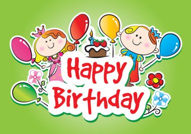 Mutlu yıllar sana, tatlı tavşancık ve yumurtalı.