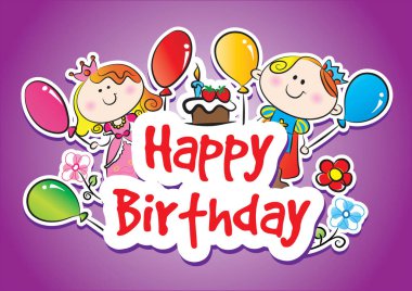 Mutlu yıllar sana, tatlı tavşancık ve yumurtalı.