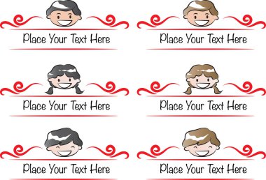 Farklı vektör şablonları kümesi