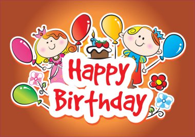 Mutlu yıllar, vektör illüstrasyon eps10 grafik