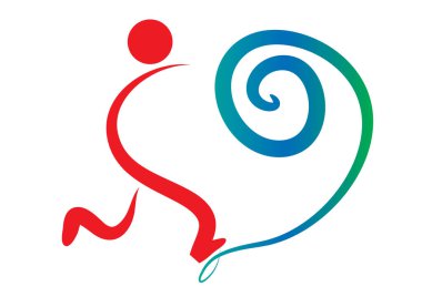 vektör illüstrasyon kalp logosu