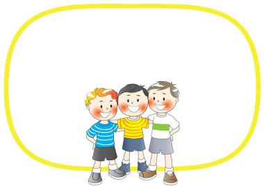 Parkta oynayan çocuklar