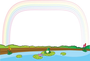 Yazın resmedilmesi ile kurbağa değiş tokuşu