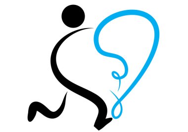 Sevgililer günü kartı şablonu, vektör illüstrasyonu  