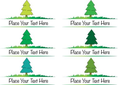 Yılın vektör illüstrasyonu 