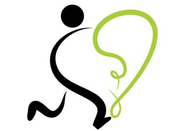 Sevgililer günü kartı şablonu, vektör illüstrasyonu  