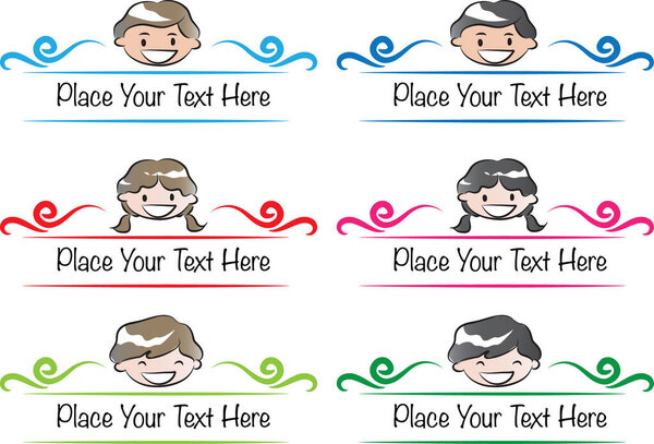 набор векторных иллюстраций персонажей мультфильмов