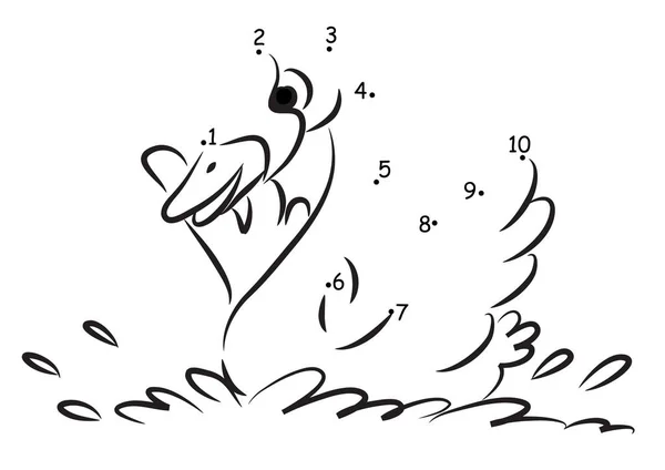 Векторная Иллюстрация Милой Птицы — стоковый вектор