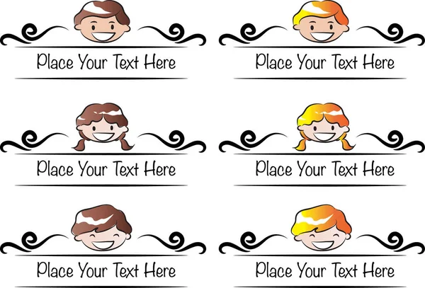 Siyah ve beyaz insanların vektör çizimleri ve kız en iyi arkadaşla karşı karşıya