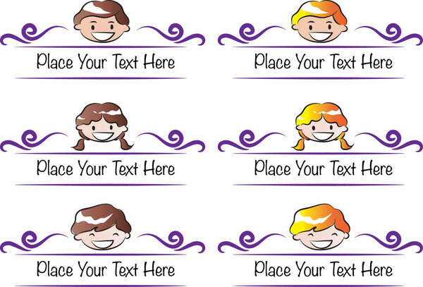 набор векторных иллюстраций персонажей мультфильмов