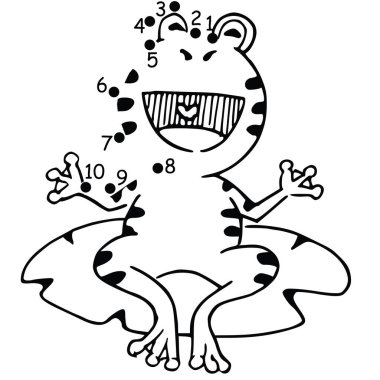 Çizgi film uzaylısının vektör çizimi