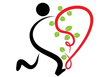 Sevgililer günü kartı şablonu, vektör illüstrasyonu  