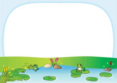 Sevimli çizgi film hayvanlarının çizimi