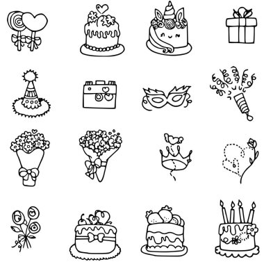 9 doğum günü simgesi