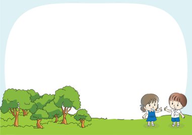 Parktaki çocuklar ve çocuklar