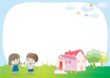 Parktaki çocuklar ve çocuklar