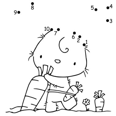 Tavşan vektör çizimi sembolü 