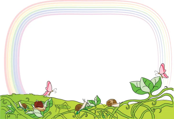 doğa kavramı arkaplan vektörü