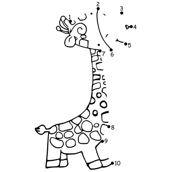 Atividade Jogo Educação Desenhos Animados Vetorial Junte Aos Pontos Desenhar  imagem vetorial de wenpei© 507052306